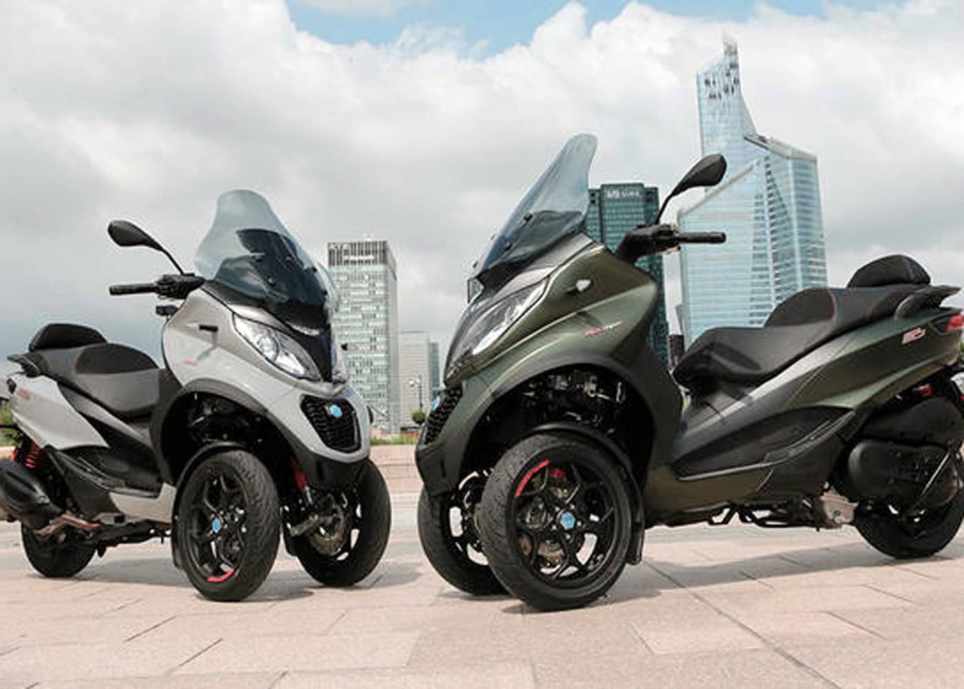 motorcycle three-wheeler piaggio