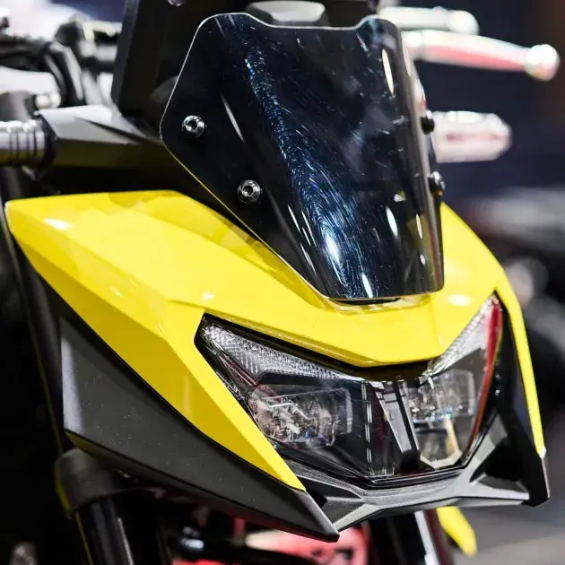 Moto jaune