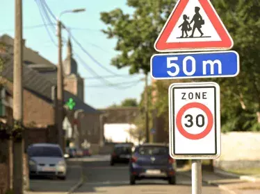 school road sign